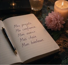 Un carnet et un stylo